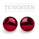 Regular Tungsten Beads Metallic Blood Red
