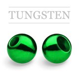 Regular Tungsten Beads Metallic Green