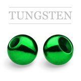 Regular Tungsten Beads Metallic Green