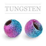 Regular Tungsten Beads Sunny Metallic Rainbow