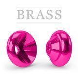 Ring Brass Hot Metallic Pink
