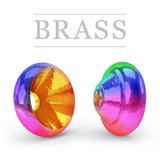 Ring Brass Hot Metallic Rainbow