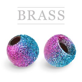 Brass Beads Sunny Metallic Rainbow