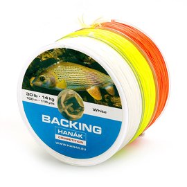 Hanak Backing Chartreuse 110yds 30lbs