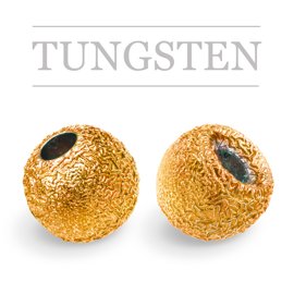 Regular Tungsten Beads Sunny Metallic Orange