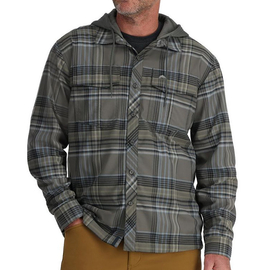 Simms ColdWeather Hoody Gunmetal Neo Plaid