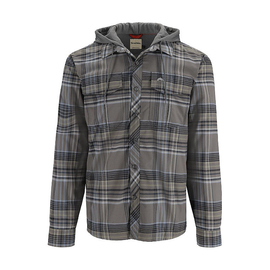 Simms ColdWeather Hoody Gunmetal Neo Plaid