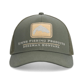 Simms Double Haul Icon Trucker Smokey Olive