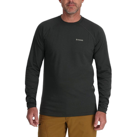 Simms Lightweight Baselayer Top Carbon