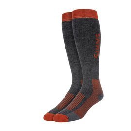 Simms Merino Midweight OTC Sock Carbon