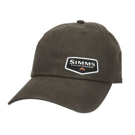Simms Oil Cloth Cap Coffe