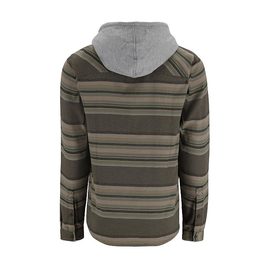 Simms Santee Flannel Hoody Hickory/Dolomite Blanket Stripe