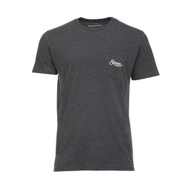 Simms Two Tone Pocket Tee Charcoal Heather