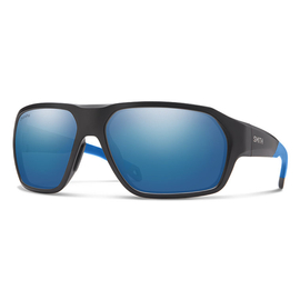 Smith Optics Okulary Deckboss Matte Black/Blue Polar Blue Mirror