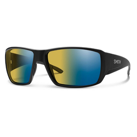 Smith Optics Okulary Guide's Choice Matte Black Polarchromic Yellow Blue Mirror