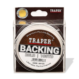 Traper Backing Podkład Biały 20lb - 100yd