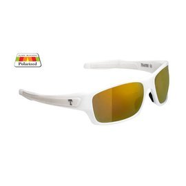 Traper Okulary Polaryzacyjne Horizon White/Gold Revo