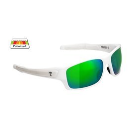 Traper Okulary Polaryzacyjne Horizon White/Green Revo