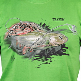 Traper T-Shirt Art Grayling Kiwi