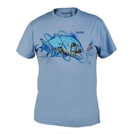 Traper t-shirt Art GT Light Blue