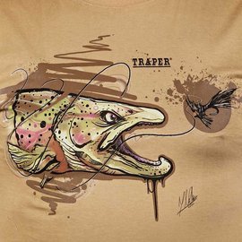 Traper t-shirt Art Trout Sand