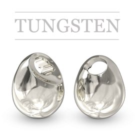 Tungsten Beads Jig Off Silver Nickle