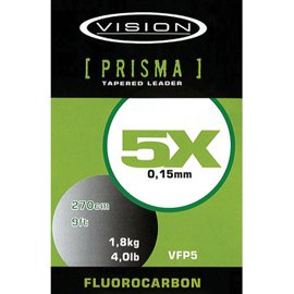 Vision Przypon Koniczny Prisma Fluorocarbon Leader 2,70m