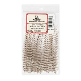 Wapsi Keough Dry Fly Neck Hackle Mini Pack - Small